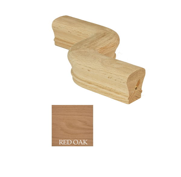Traditional LH "S" Turn: C-7047LH | Stair parts