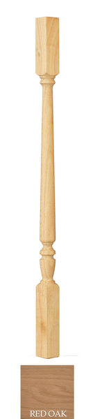 Marion Square Top Wood Baluster: C-5241 | Stair parts