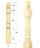 Bristol Starting/Landing Newel : C-4179 | Stair parts
