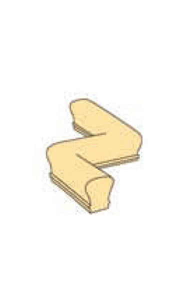Traditional RH "S" Turn: C-7047RH | Stair parts