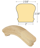 Classic Over Easing with Returned End : C-7216 | Stair parts