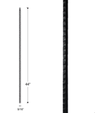 Gothic Plain Hammered Bar for 1/2" Baluster (20 Count) | Stair parts