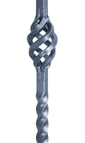 Single Basket Iron Newel    C-2450 | Stair parts