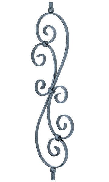 Large Scroll Iron Baluster : 2580 | Stair parts