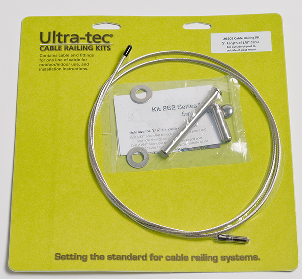 Series 262 Ultra-Tec Cable Railing Kit | Stair parts