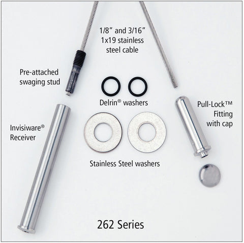 Series 262 Ultra-Tec Cable Railing Kit | Stair parts