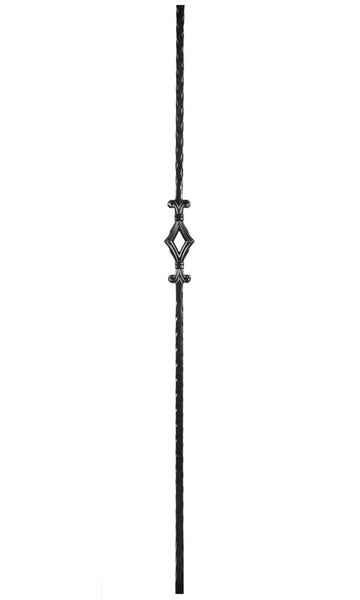 Single Window Iron Baluster : 2760 | Stair parts