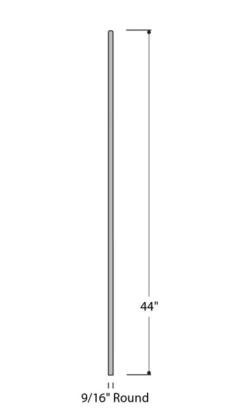 Gothic Round Iron Baluster : 2970 | Stair parts