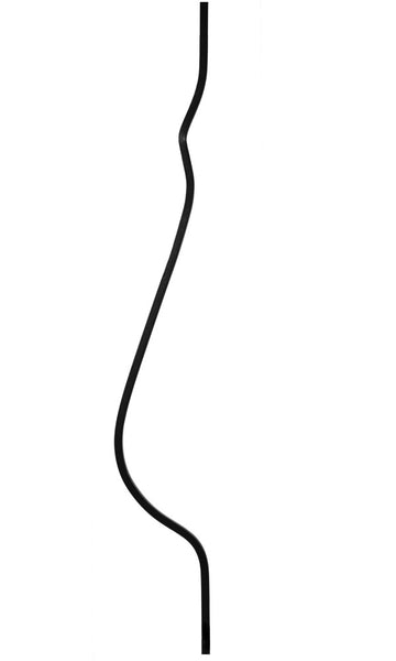 Belly Plain Iron Baluster : 2986 | Stair parts