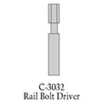 Rail Bolt Driver   C-3032 | Stair parts