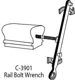 Rail Bolt Wrench   C-3901 | Stair parts