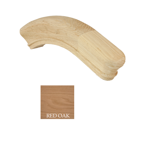 Traditional Over Easing with Returned End : C-7016 | Stair parts