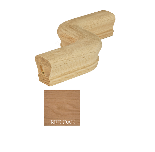 Traditional RH "S" Turn: C-7047RH | Stair parts