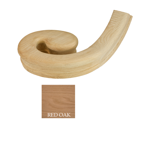 Traditional LH Volute : C-7030 | Stair parts