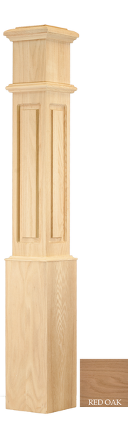 Raised Panel Box Newel (Large) : C-4095-RP | Stair parts