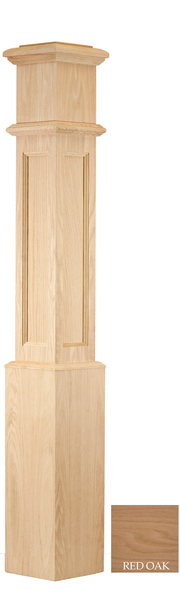 Flat Panel Box Newel (Large) : C-4891-FP | Stair parts