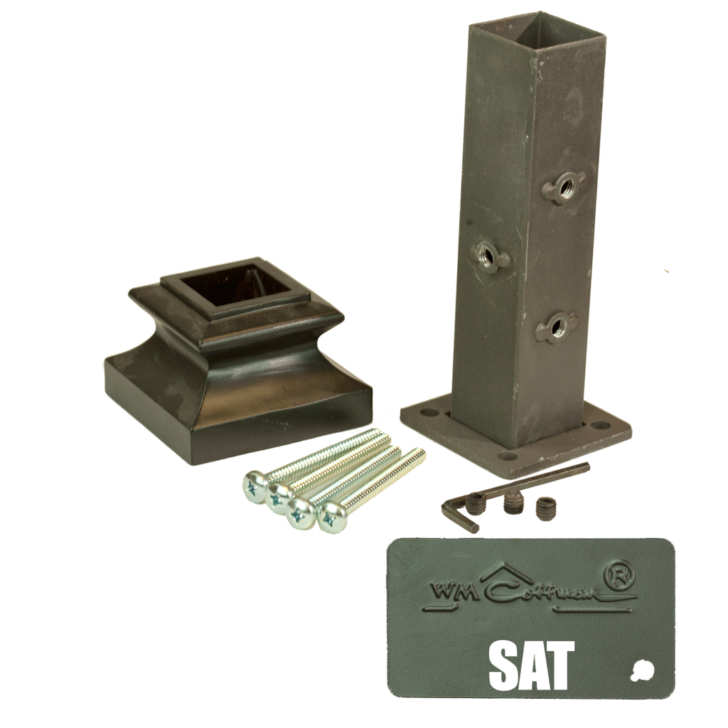Iron Newel Attachment Kit  C-2360 | Stair parts