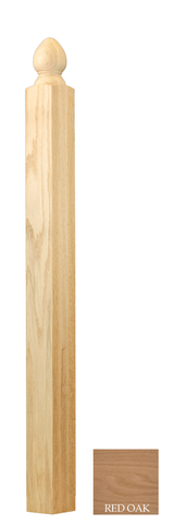 Hampton Ball Top Starting Newel | Stair parts