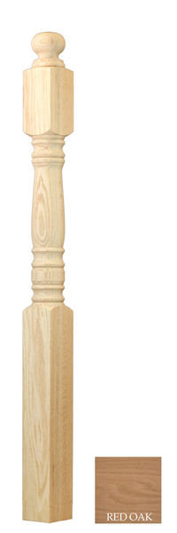 Classic Ball Top Starting Newel : C-4008 | Stair parts