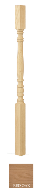 Hampton Square Top Wood Baluster : C-5005 | Stair parts