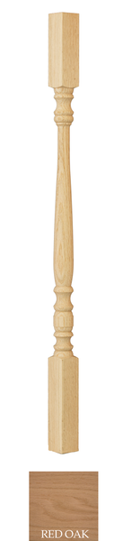 Classic Square Top Wood Baluster : C-5601 | Stair parts