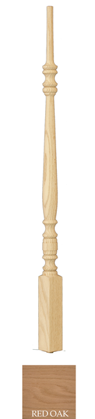 Classic Pin Top Wood Baluster : C-5611 | Stair parts
