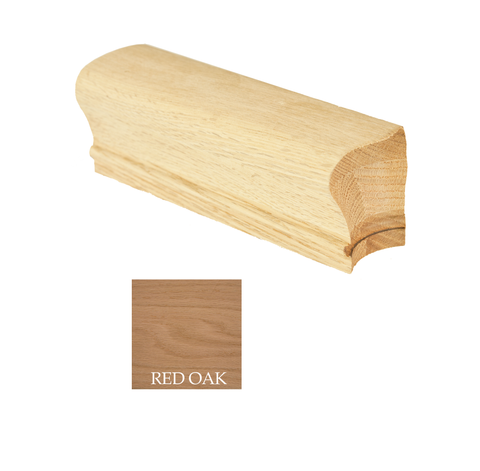 Traditional Coped Rail End : C-7007 | Stair parts