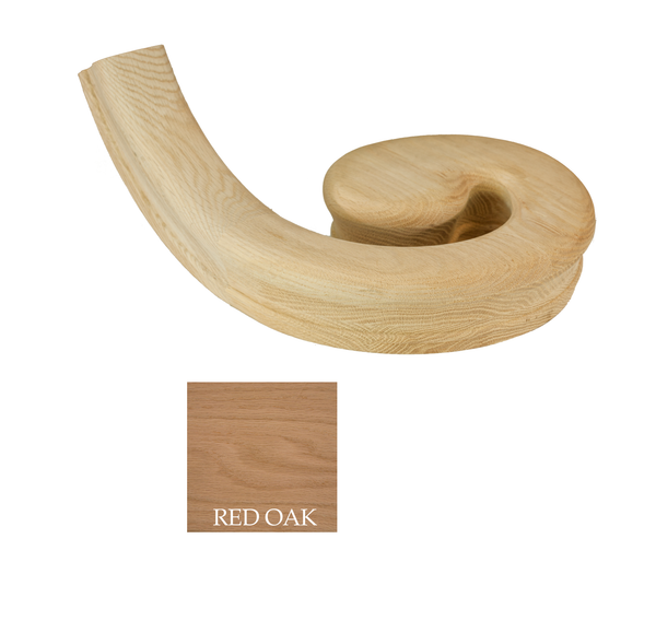 Bristol RH Volute : C-7135 | Stair parts