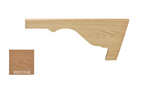 Tread Bracket C-8028 (Veneered) | Stair parts