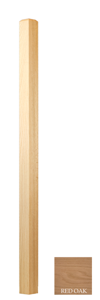 Craftsman Plain Edge Newel : C-4076 | Stair parts