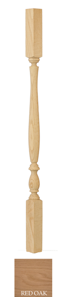 Bristol Square Top Wood Baluster : C-5141 | Stair parts