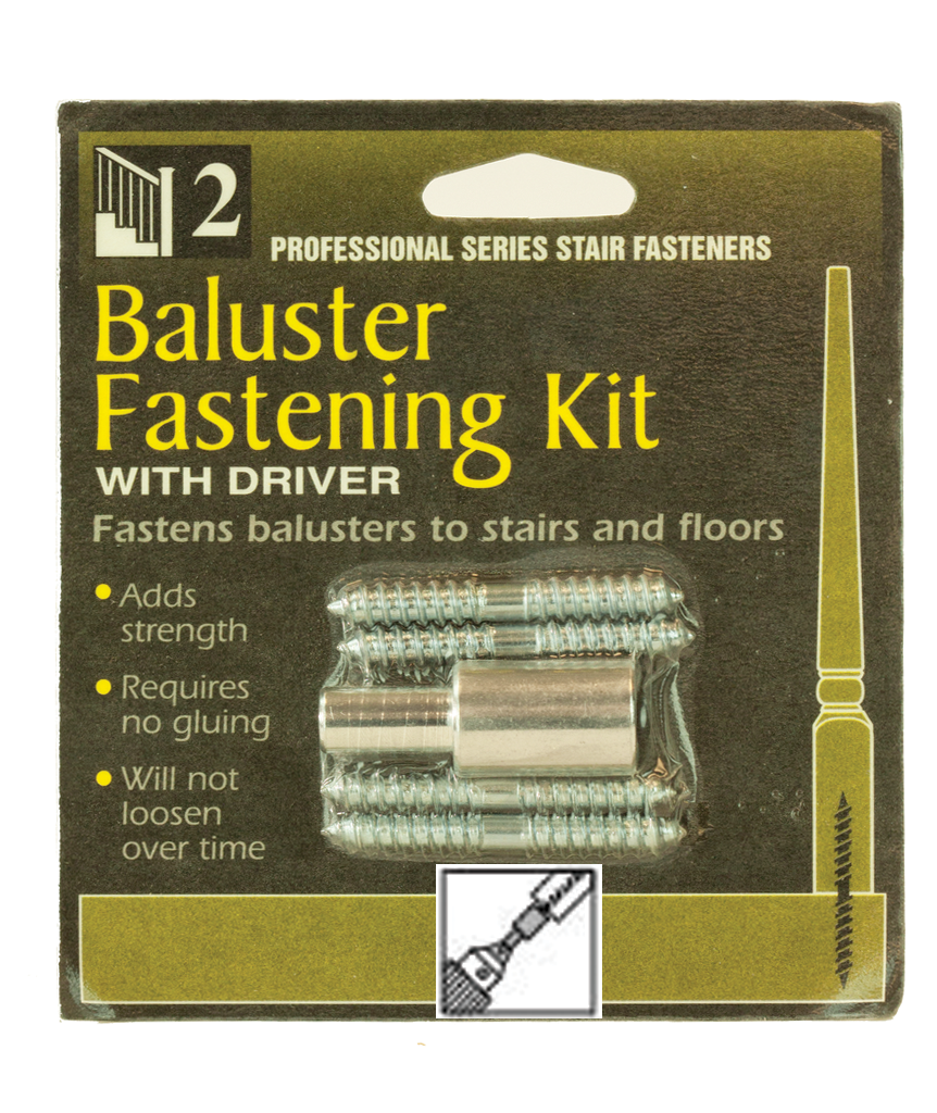 Baluster Fastener Kit with Drill Driver  C-3201 | Stair parts