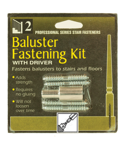 Baluster Fastener Kit with Drill Driver  C-3201 | Stair parts