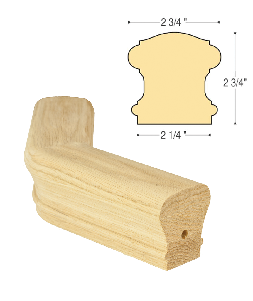 Bristol 45 Degree Level Turn : C-7126 | Stair parts