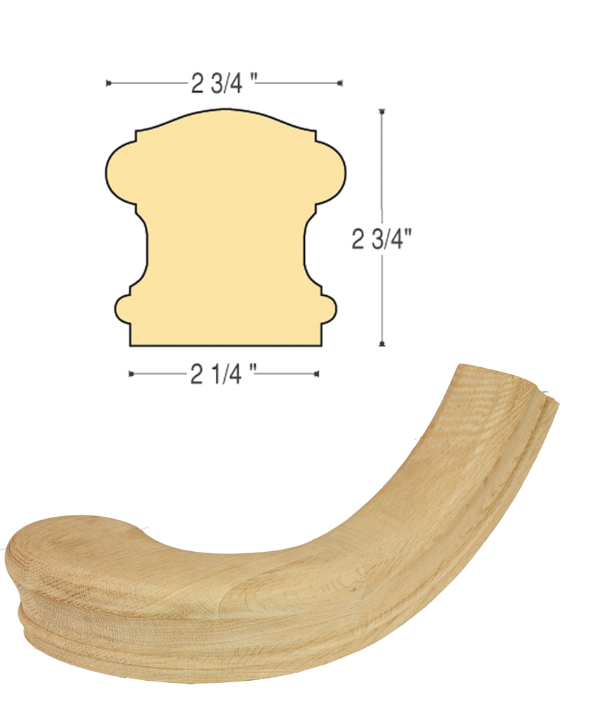 Bristol LH Turnout : C-7140 | Stair parts