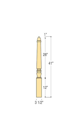 Marion Starting Newel : C-4272 | Stair parts