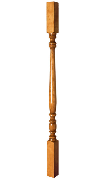 Classic Square Top Wood Baluster : C-5601 | Stair parts