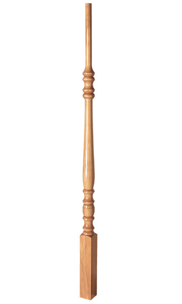 Classic Pin Top Wood Baluster : C-5611 | Stair parts