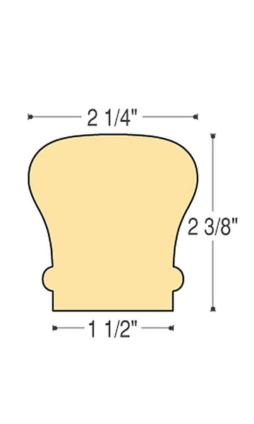 Traditional Returned End : C-7009 | Stair parts