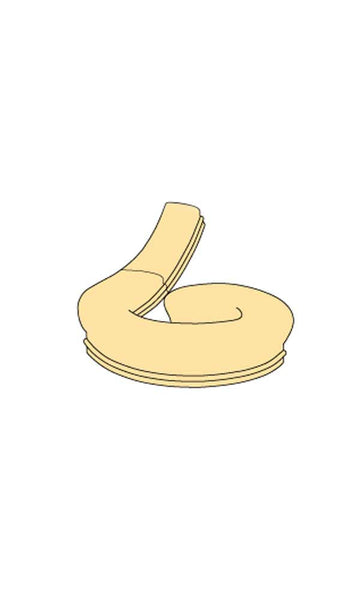 Traditional RH Volute : C-7035 | Stair parts