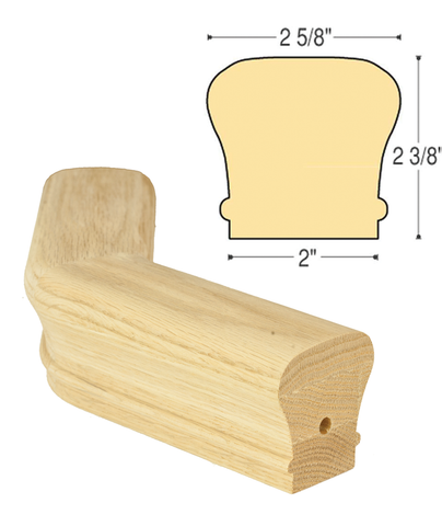 Classic Level Turn 45 Degree : C-7226 | Stair parts