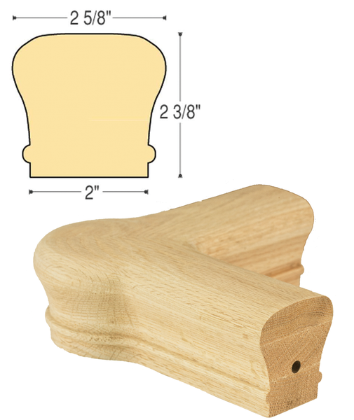 Classic Quarterturn Newel Cap : C-7221 | Stair parts