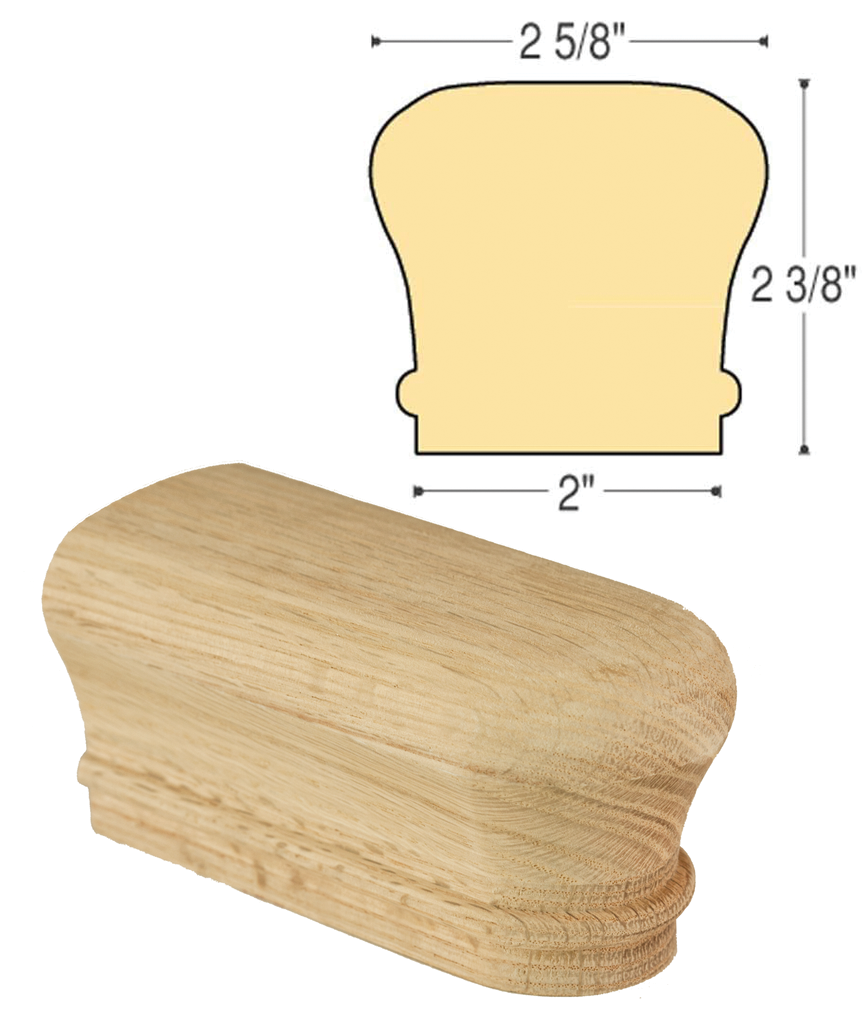 Classic Returned End : C-7209 | Stair parts