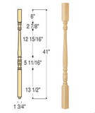 Classic Square Top Wood Baluster : C-5601 | Stair parts