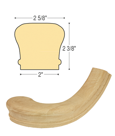 Classic Wide LH Turnout : C-7240 | Stair parts