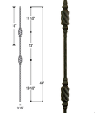 Double Beehive Iron Baluster : 2767 | Stair parts