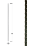 Mediterranean Hammered Bar Iron Baluster : 2995 | Stair parts