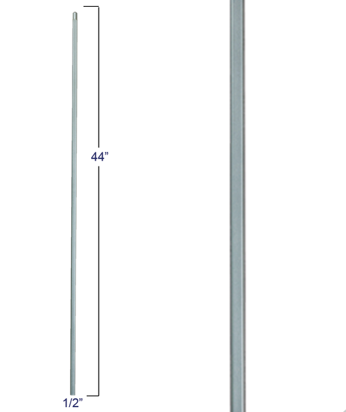 Liberty Series Plain 1/2" Sq Iron Baluster: 2555 | Stair parts