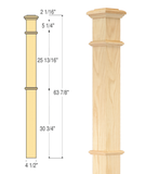 Plain Box Newel : C-4695 | Stair parts