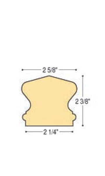 Richmond LH "S" Turn | Stair parts